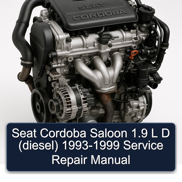 1993-1999 Seat Cordoba Saloon 1.9 L D (DIESEL) Service Repair Workshop Manual PDF