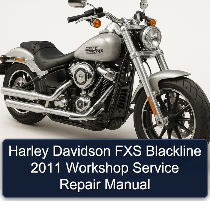 2011 Harley Davidson FXS Blackline Service Repair Workshop Manual PDF