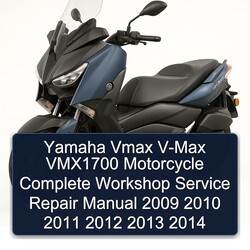 2009-2014 Yamaha Vmax V-MAX VMX1700 Motorcycle Service Repair Workshop Manual PDF