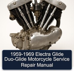 1959-1969 Electra Glide DUO-GLIDE Motorcycle Service Repair Workshop Manual PDF