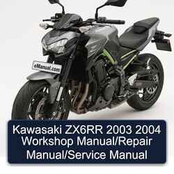 2003-2004 Kawasaki Z Series ZX6RR Service Repair Workshop Manual PDF