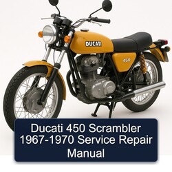 1967-1970 Ducati 450 Scrambler Service Repair Workshop Manual PDF