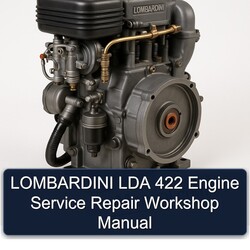 Lombardini LDA Series 422 Engine Service Repair Workshop Manual PDF