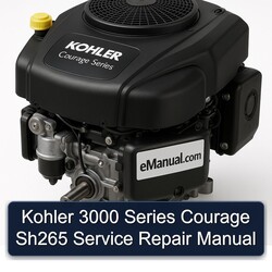 Kohler Courage Series 3000 SH265 Service Repair Workshop Manual PDF