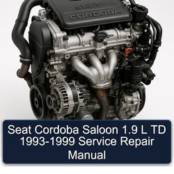 1993-1999 Seat Cordoba Saloon 1.9 L TD Service Repair Workshop Manual PDF