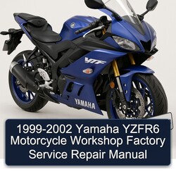 1999-2002 Yamaha Yzfr6 Motorcycle Service Repair Workshop Manual PDF