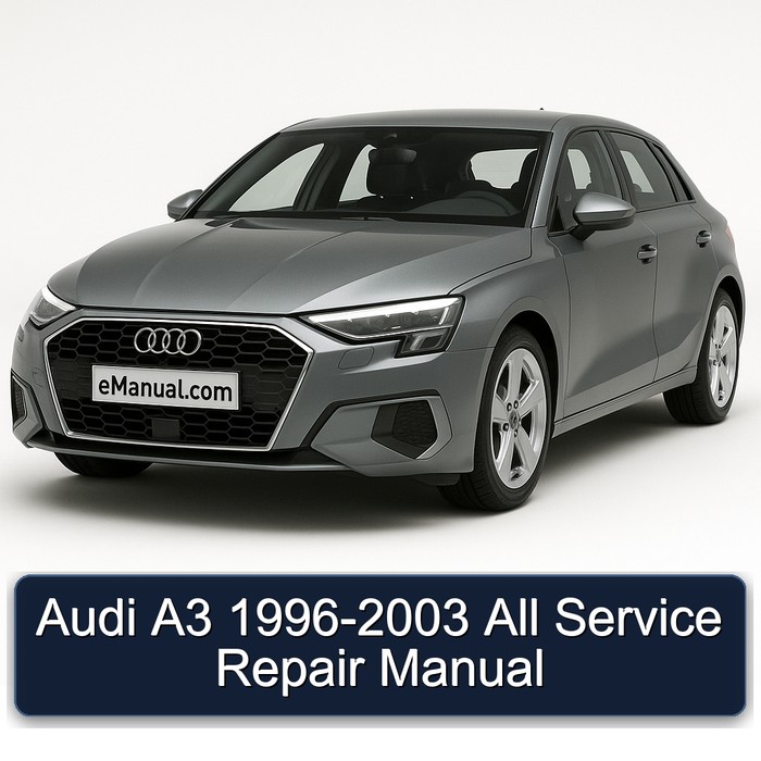 1996-2003 Audi A3 All Service Repair Workshop Manual PDF