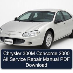 2000 Chrysler Concorde 300M All Service Repair Workshop Manual PDF