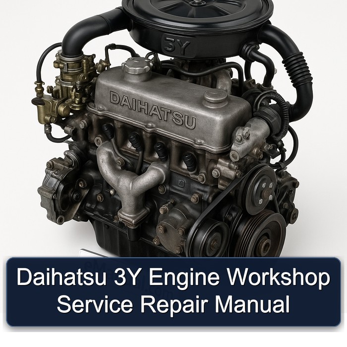 Daihatsu 3Y Engine Service Repair Workshop Manual PDF