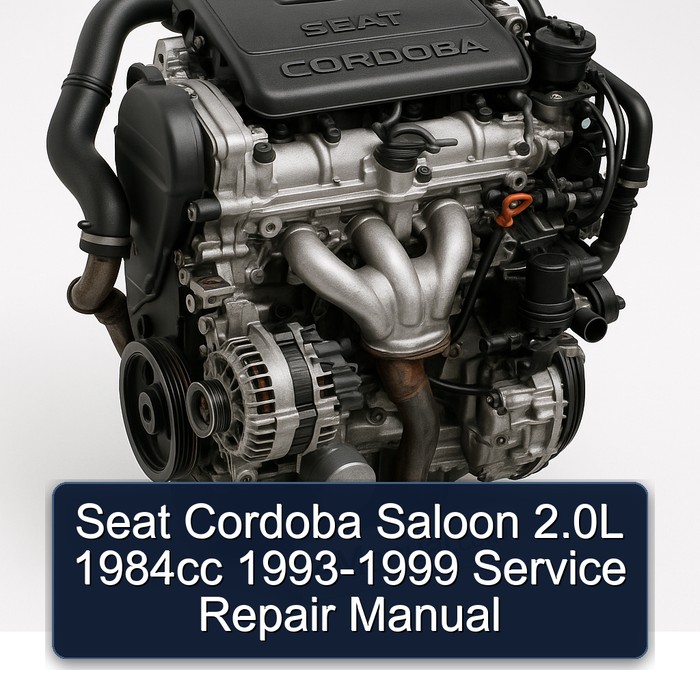 1993-1999 Seat Cordoba Saloon 2.0l 1984CC Service Repair Workshop Manual PDF