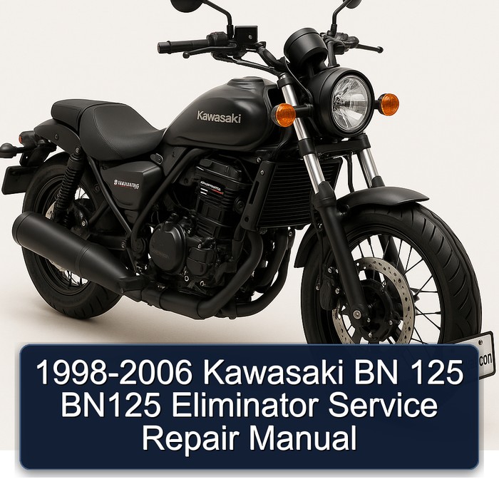 1998-2006 Kawasaki Eliminator BN 125 BN125 Service Repair Workshop Manual PDF
