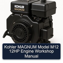 Kohler Magnum Models Model M12 12HP Engine Service Repair Workshop Manual PDF