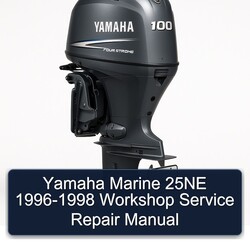1996-1998 Yamaha Marine 25NE Service Repair Workshop Manual PDF