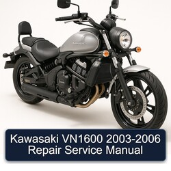 2003-2006 Kawasaki Vulcan VN1600 Service Repair Workshop Manual PDF