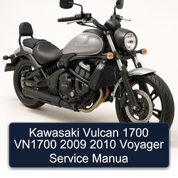 2009-2010 Kawasaki Vulcan 1700 VN1700 Voyager Manua Service Repair Workshop Manual PDF