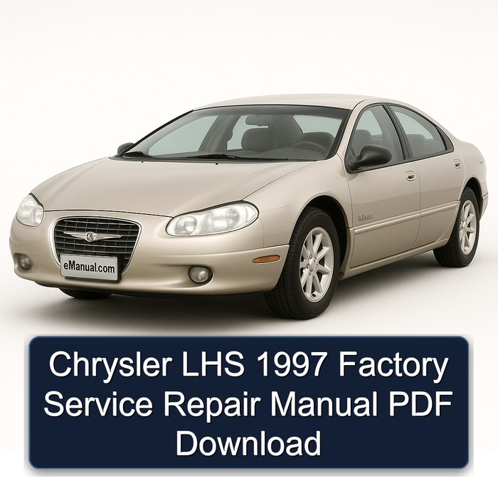 1997 Chrysler LHS Service Repair Workshop Manual PDF
