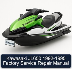 1992-1995 Kawasaki JL650 Service Repair Workshop Manual PDF