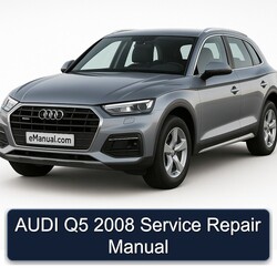 2008 Audi Q5 Service Repair Workshop Manual PDF