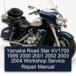 1999-2004 Yamaha XV Models Road Star XV1700 Service Repair Workshop Manual PDF