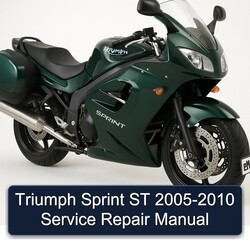 2005-2010 Triumph Sprint Service Repair Workshop Manual PDF