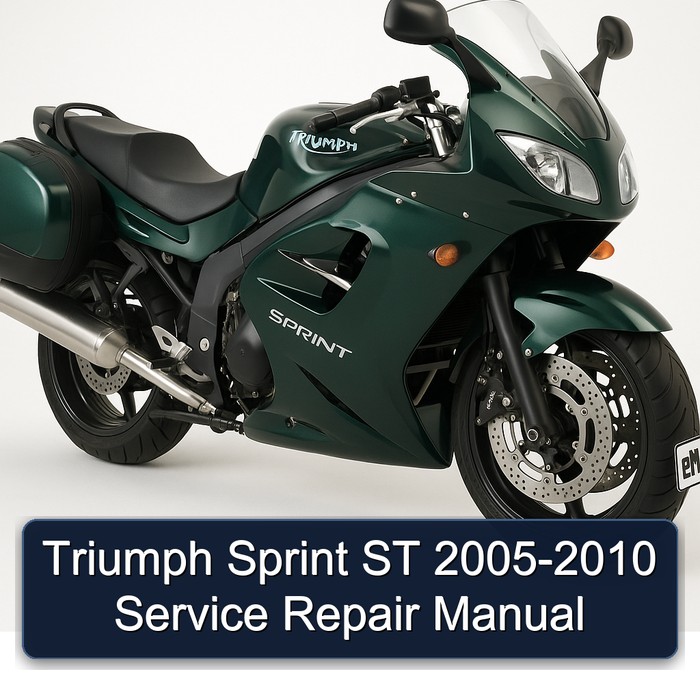 2005-2010 Triumph Sprint Service Repair Workshop Manual PDF