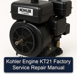 Kohler K Series Engine KT21 Service Repair Workshop Manual PDF