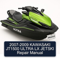 2007-2009 Kawasaki JT1500 Ultra LX Jetski Service Repair Workshop Manual PDF