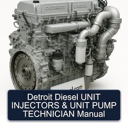 Detroit Diesel MBE 4000 Unit Injectors Pump Technician Service Repair Workshop Manual PDF
