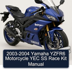 2003-2004 Harley Davidson SS Yamaha Yzfr6 Motorcycle YEC Race Kit Service Repair Workshop Manual PDF