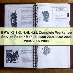 2000-2006 BMW 2 Series X5 3.0l 4.4l 4.6l Service Repair Workshop Manual PDF