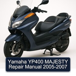 2005-2007 Yamaha Majesty YP400 Service Repair Workshop Manual PDF