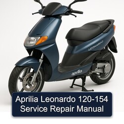 Aprilia Leonardo 120 154 Service Repair Workshop Manual PDF