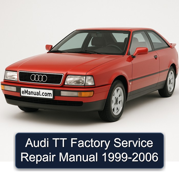 1999-2006 Audi TT Service Repair Workshop Manual PDF
