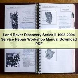 1998-2004 Land Rover Discovery Series II Service Repair Workshop Manual PDF