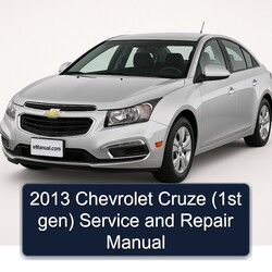 2013 Chevrolet Cruze (1st Gen) Service Repair Workshop Manual PDF