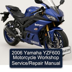 2006 Yamaha YZF Models YZF600 Motorcycle Service Repair Workshop Manual PDF