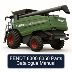 Fendt 8300 8350 Parts Catalog PDF