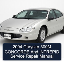 2004 Chrysler Concorde 300M Intrepid Service Repair Workshop Manual PDF