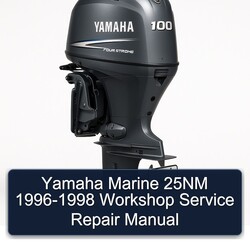1996-1998 Yamaha Marine 25NM Service Repair Workshop Manual PDF
