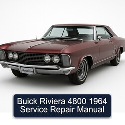 1964 Buick Riviera 4800 Service Repair Workshop Manual PDF