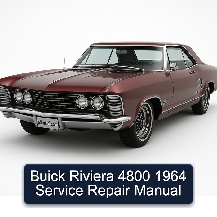 1964 Buick Riviera 4800 Service Repair Workshop Manual PDF