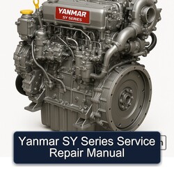 Yanmar SY Series Service Repair Workshop Manual PDF