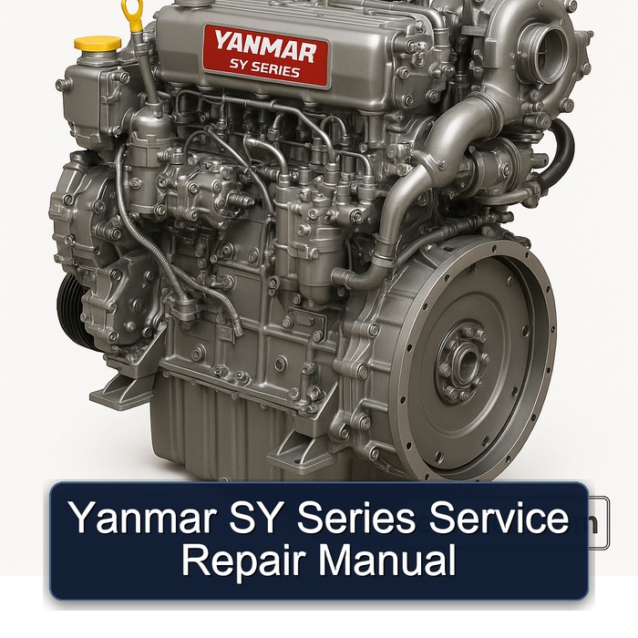 Yanmar SY Series Service Repair Workshop Manual PDF