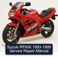 1993-1999 Suzuki RF600 Service Repair Workshop Manual PDF