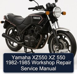 1982-1985 Yamaha XZ550 XZ 550 Service Repair Workshop Manual PDF