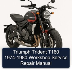 1974-1980 Triumph Trident T160 Service Repair Workshop Manual PDF