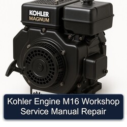 Kohler Magnum Models Engine M16 Service Repair Workshop Manual PDF