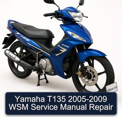 2005-2009 Yamaha T135 WSM Service Repair Workshop Manual PDF