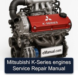Mitsubishi K Series K-series Engines Service Repair Workshop Manual PDF