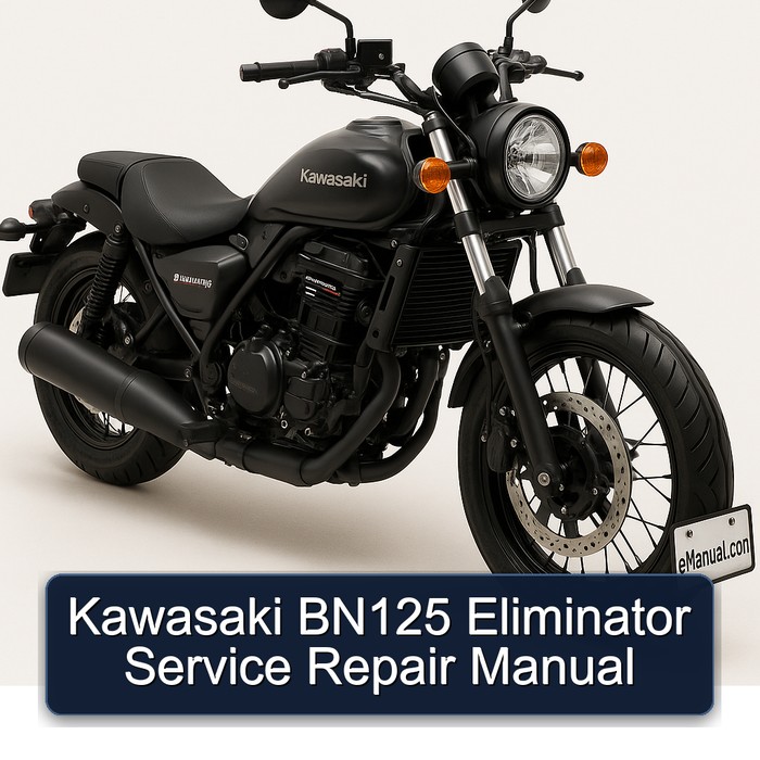Kawasaki Eliminator BN125 Service Repair Workshop Manual PDF